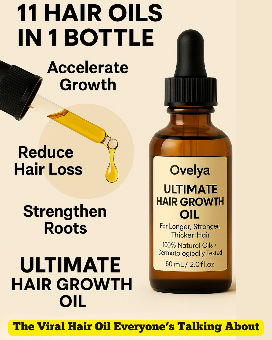 Ovelya® The Ultimate Hair Growth Oil