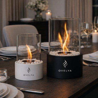 Ovelya™ Dancing Flame Tabletop Fireplace