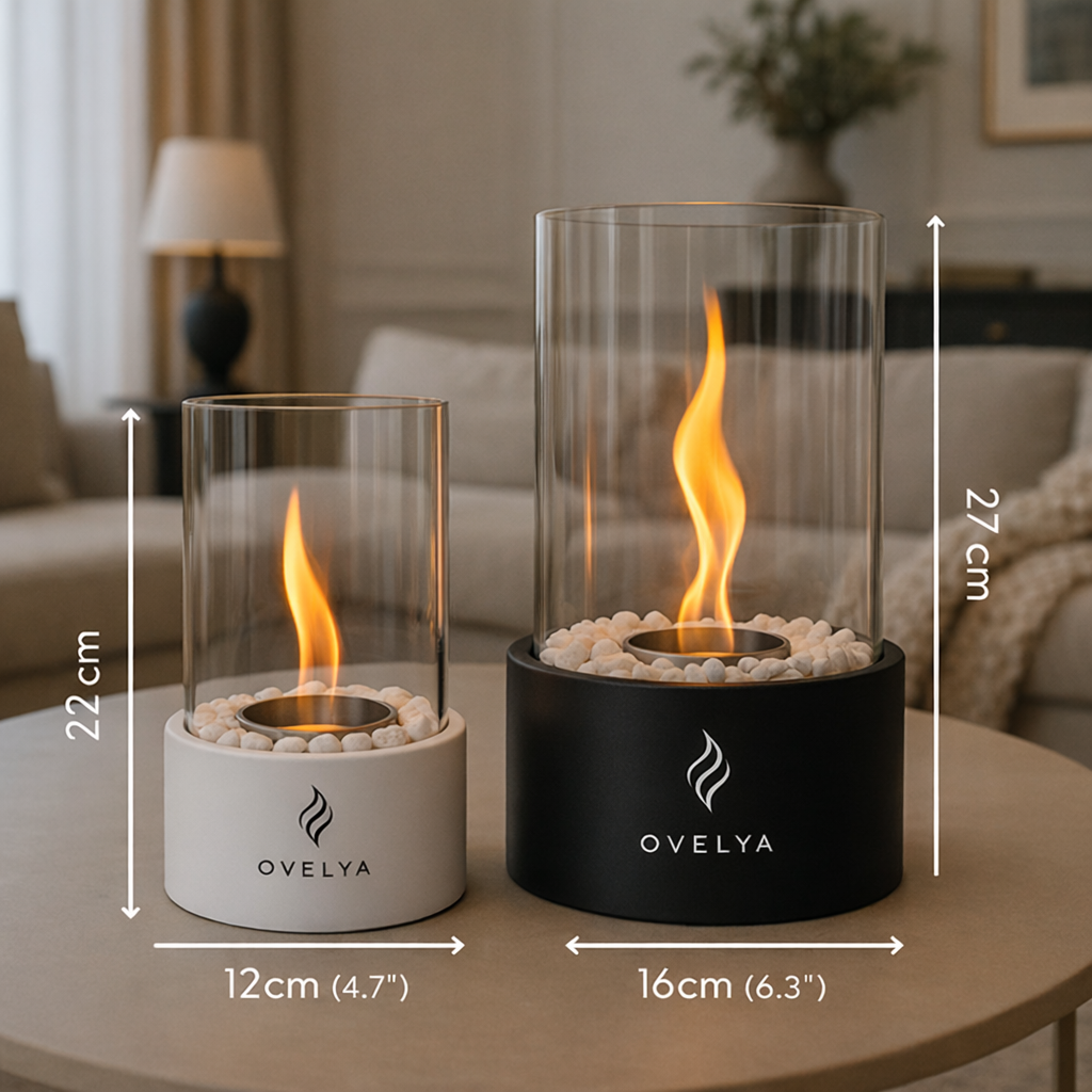Ovelya™ Dancing Flame Tabletop Fireplace
