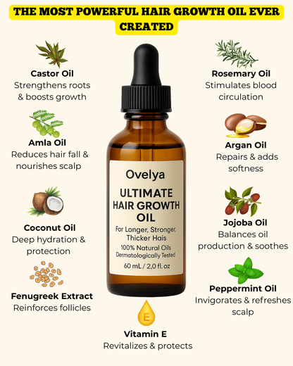 Ovelya® The Ultimate Hair Growth Oil