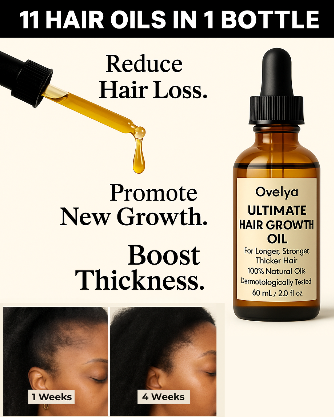 Ovelya® The Ultimate Hair Growth Oil